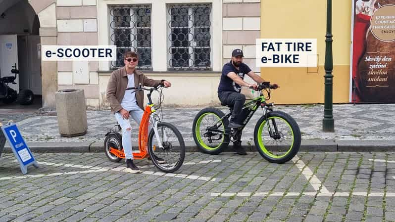 Praag: Fat Tire eBike-rondleiding met uitzichtpunten | GetYourGuide