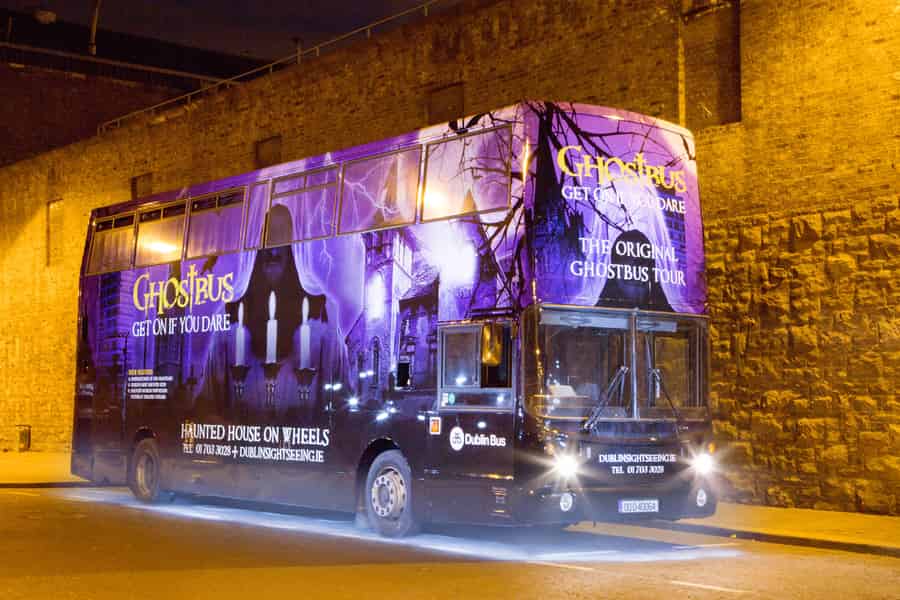 Die Dublin Ghostbus Tour. Foto: GetYourGuide Die Dublin Ghostbus Tour. Foto: GetYourGuide
