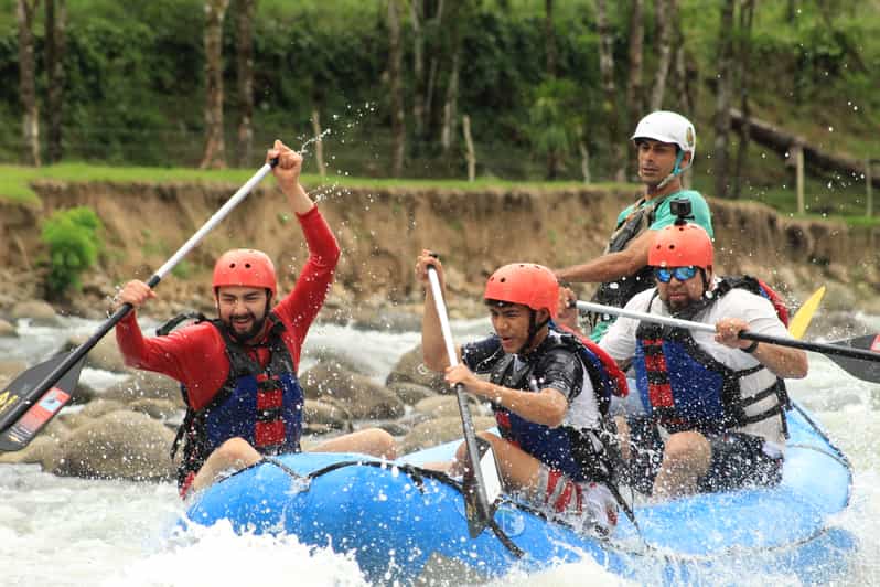 La Fortuna White Water Rafting, Rappel, Zipline and Lunch GetYourGuide