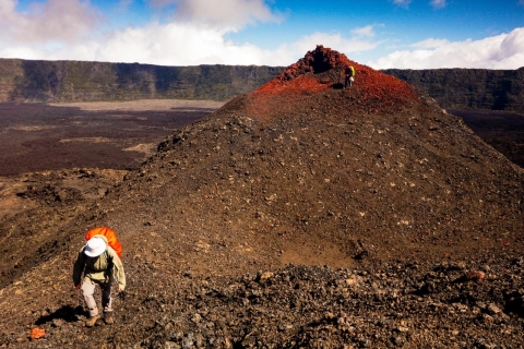 Reunion: Piton de la Fournaise z przewodnikiem po wulkanie