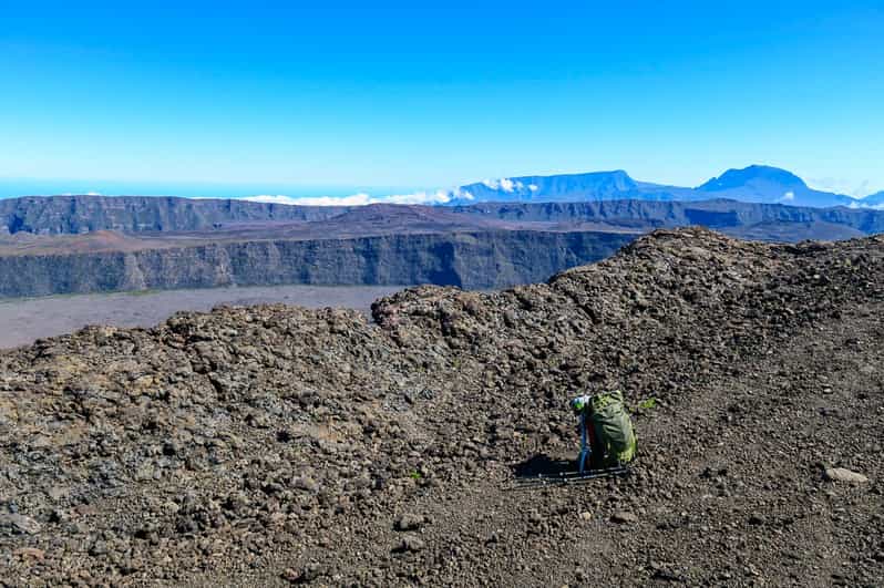Réunion Piton de la Fournaise Volcano off trail Hike GetYourGuide