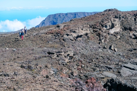 La Réunion: Piton de la Fournaise VulkanwanderungGruppentour auf Französisch | Réunion: Wöchentlich abseits der Wege Vulkan