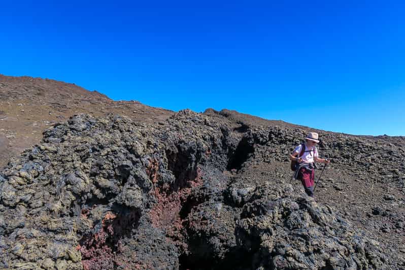 Réunion Piton de la Fournaise vulkaan off trail Hike GetYourGuide
