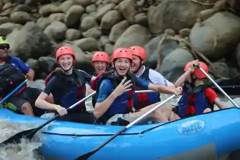 La Fortuna : Excursion en rafting avec déjeuner costaricien