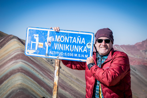 Cusco: Rainbow Mountain Tour och vandring i Red Valley (tillval)