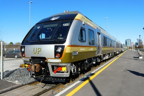 Toronto: Express treintransfer van/naar Pearson AirportSingle van Union Station naar Pearson Airport