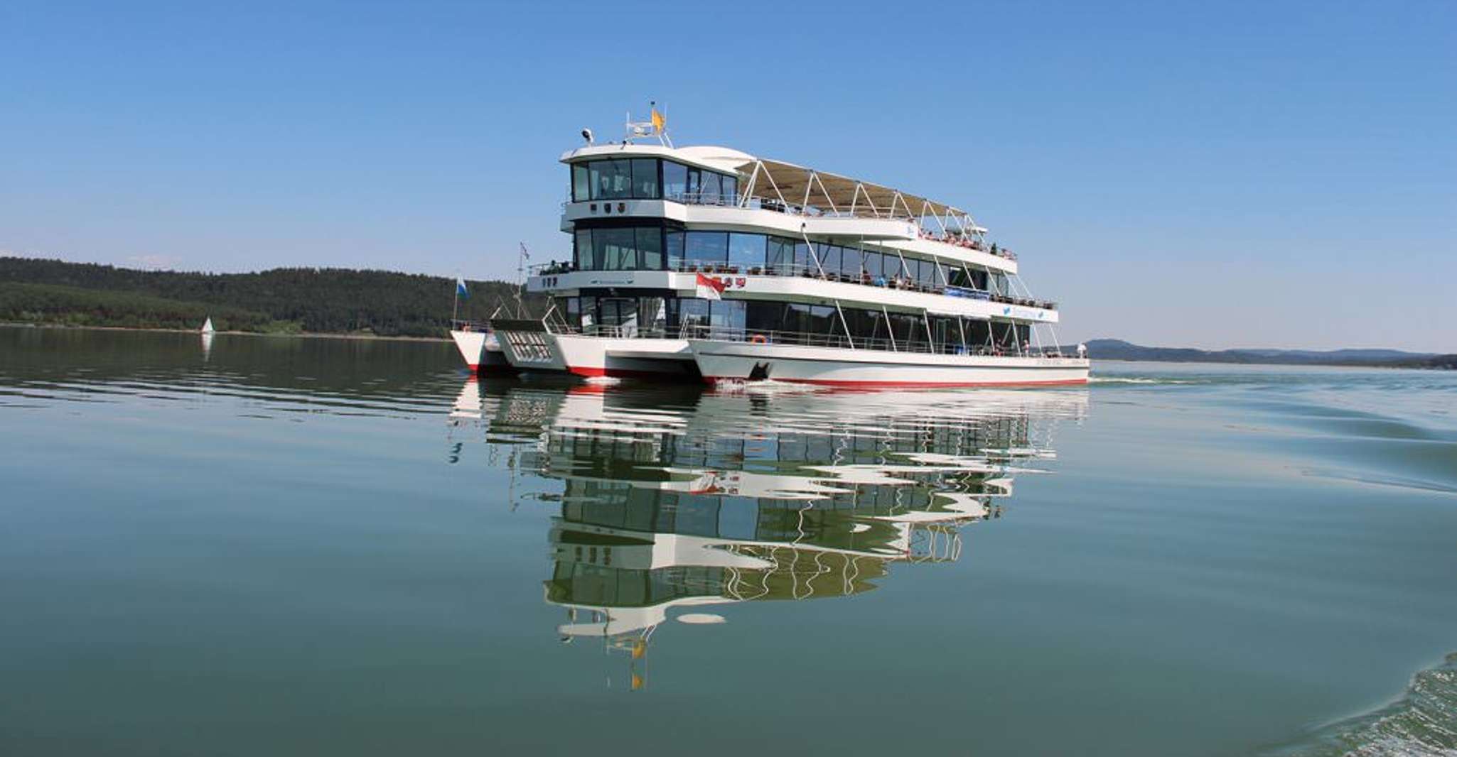 Brombachsee, Boat Tour on the Trimaran "MS Brombachsee" - Housity