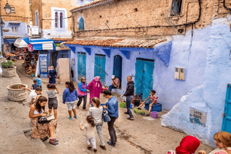 From Casablanca: Chefchaouen Day trip by High-Speed Train Private Tour