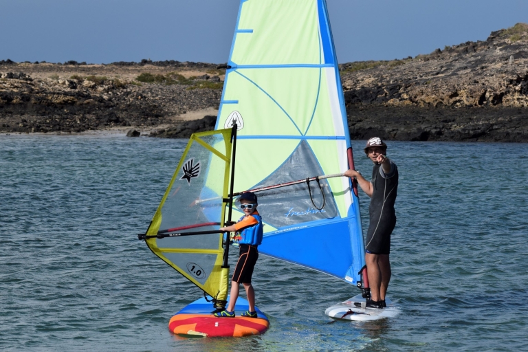 Van Corralejo: windsurfles in kleine groepen in El Cotillo