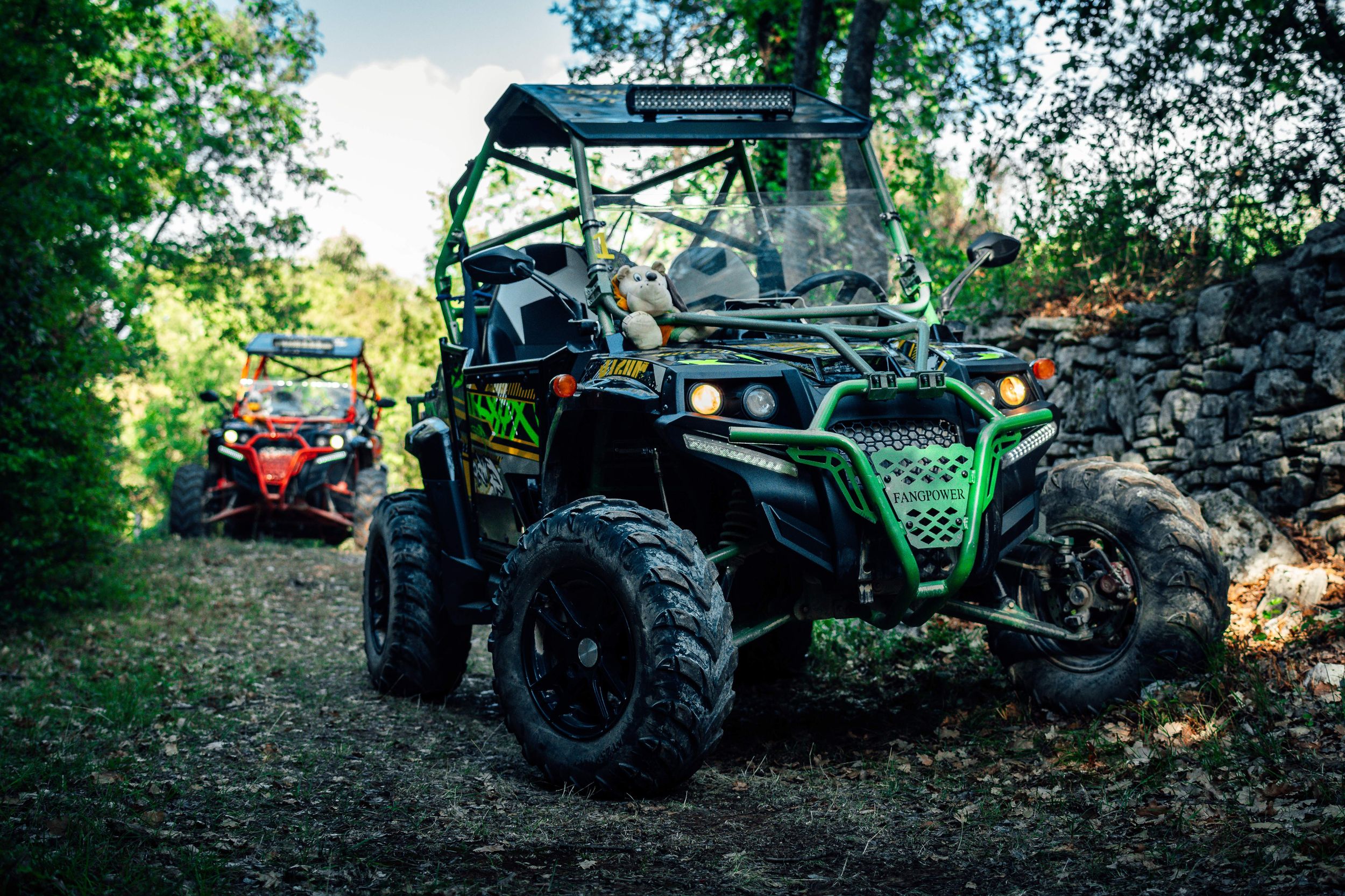 Fažana: 2-stündige geführte Buggy-Tour im Herzen Istriens