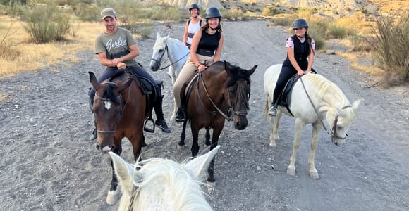 Almeria: Tabernas Desert Horse Riding for experienced riders