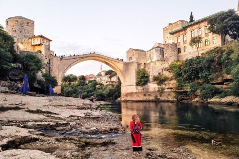 De Dubrovnik: Excursão de dia inteiro a Mostar e Kravice