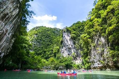 De Phuket: passeio de barco pela baía de Phanga Nga com almoçoPickup de Patong, Kata, Karon Beach e Kalim Beach