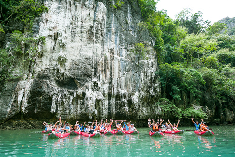 De Phuket: excursion d'une journée en bateau dans la baie de Phanga Nga avec déjeunerPrise en charge à Patong, Kata, Karon Beach et Kalim Beach