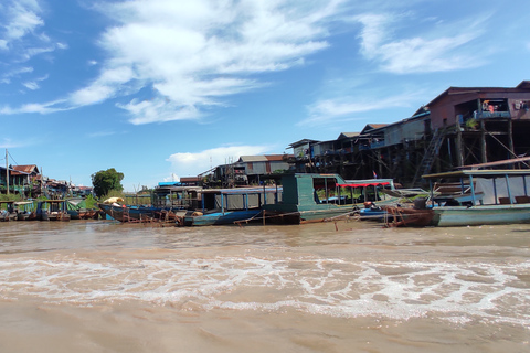 Siem Reap: Tonle Sap-meer en Roluos-tempels Dagtour