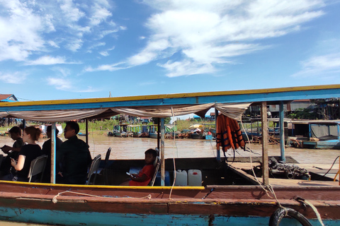 Siem Reap: vila flutuante de Kampong Phluk e passeio ao pôr do sol