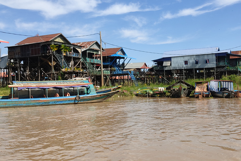 Siem Reap: Kampong Phluk Floating Village and Sunset Tour