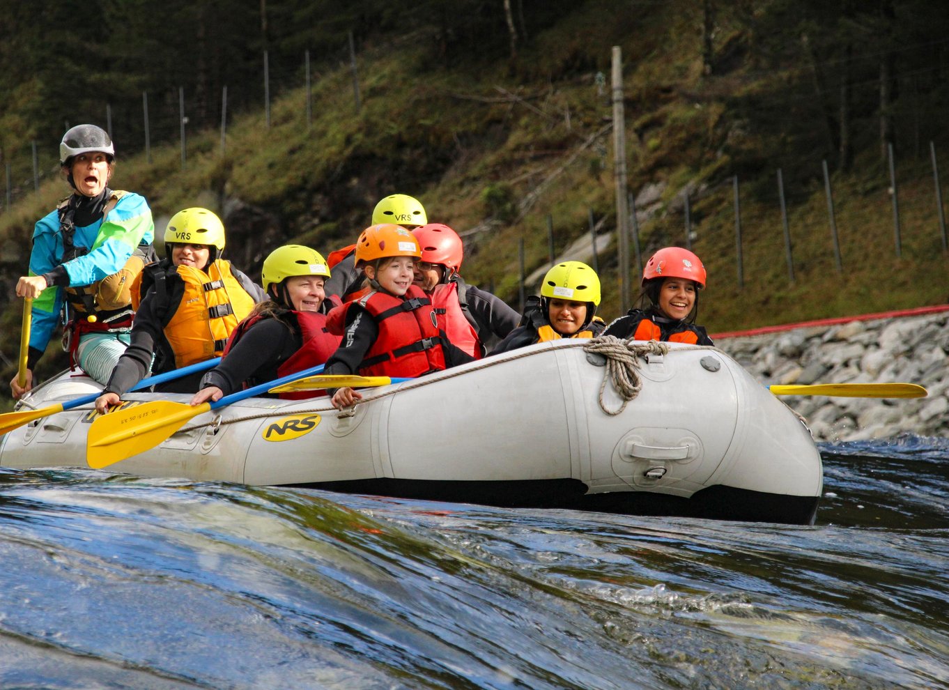 Voss: Familierafting på Vosso-floden