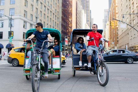 NYC: Central Park Celebrity Homes & Film Spots Pedicab Tour
