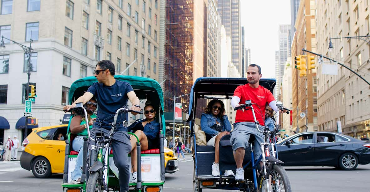 New York tour in Pedicab delle case delle celebrità e dei luoghi dei