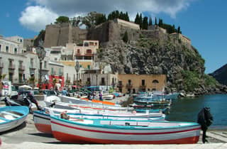 Au départ de Taormine : Lipari et Vulcano Mini Croisière Éolienne