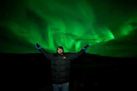 Tromsø: All Inclusive Northern Lights Chase Minibus Tour