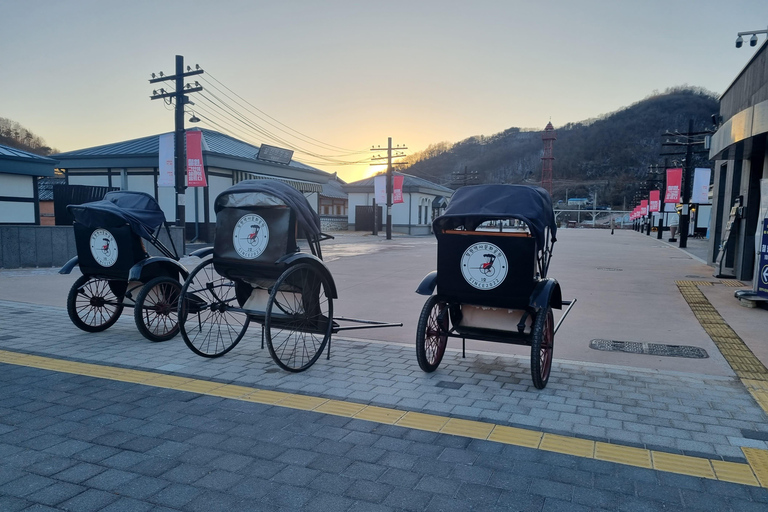 De Seul: DMZ, o segundo túnel e o passeio pelo rio Hantan da UNESCOSaída 10 da estação de Myeongdong às 07:00 da manhã