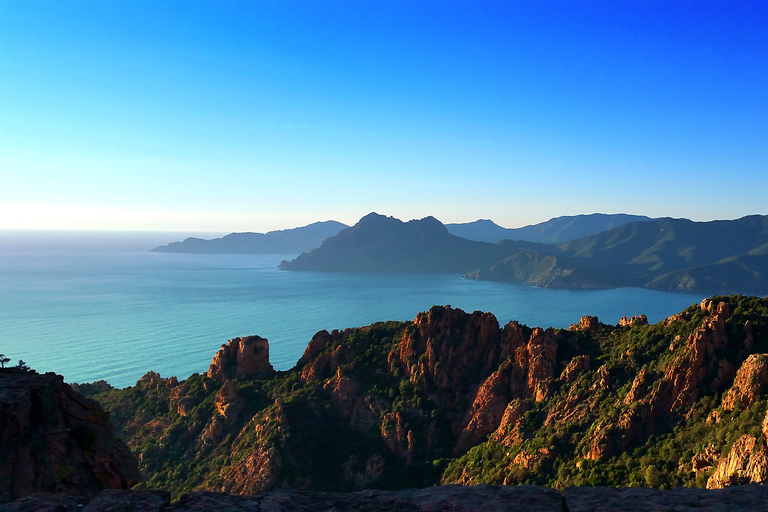 De Sagone/Cargese: Apéro ao pôr do sol Calanques de Piana BaignadeDe Cargèse: pôr do sol nos riachos de Piana