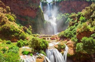 Cascate di Ouzoud: gita di 1 giorno guidata con giro in barca