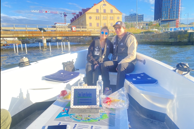 Göteborg: privé Göta Älv-boottocht met pick-up