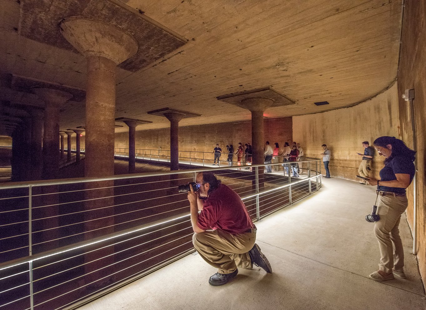 Houston: Buffalo Bayou Park Cistern History Tour