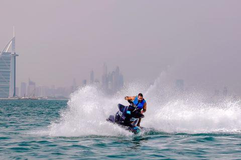 Dubai: tour en moto acuática con Burj Al Arab y Burj Khalifa