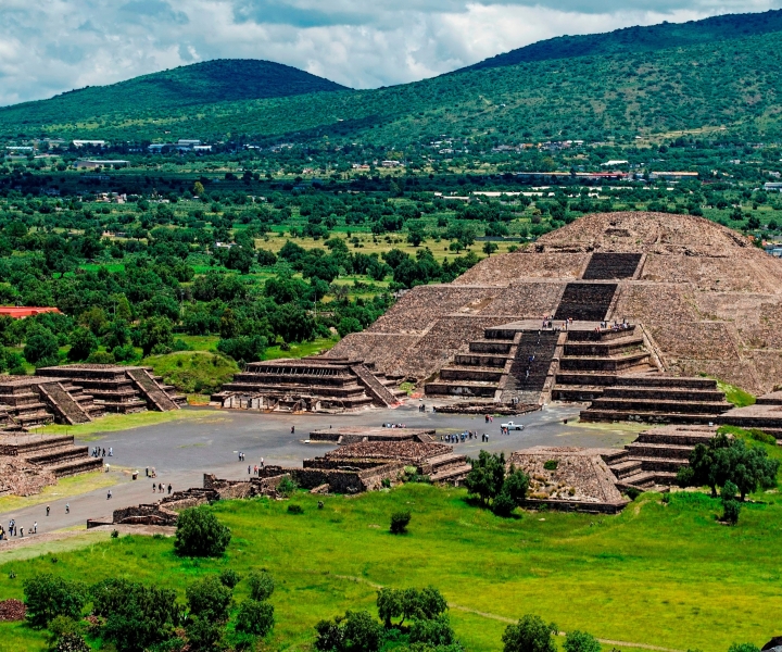 Pirámides de Teotihuacán: billete sin cola