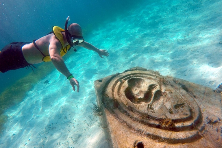 Cancun: Erstaunliche Schnorchel-BootsfahrtCancun: Schnorchelausflug im Unterwassermuseum Cancun