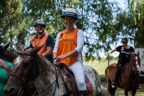 From Buenos Aires: Polo Match, Lesson, and BBQ Day-Trip