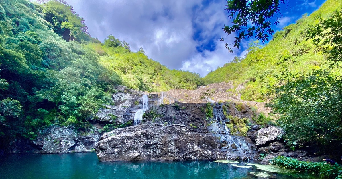 Z Quatre Cocos całodniowa wycieczka piesza do wodospadu Tamarind