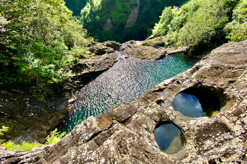 From Quatre Cocos: Tamarind Falls Hiking Day Trip