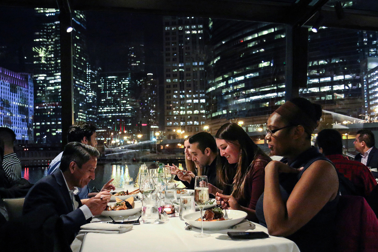 Chicago: Crociera fluviale con Brunch, Pranzo o Cena GourmetCrociera con pranzo