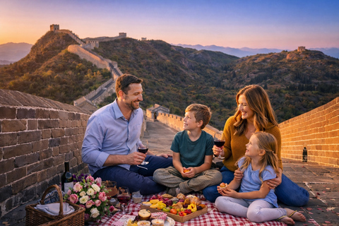 Beijing: Private Jinshanling Great Wall Sunset Tour Private Guided Tour Includes Guide, Driver and Tickets