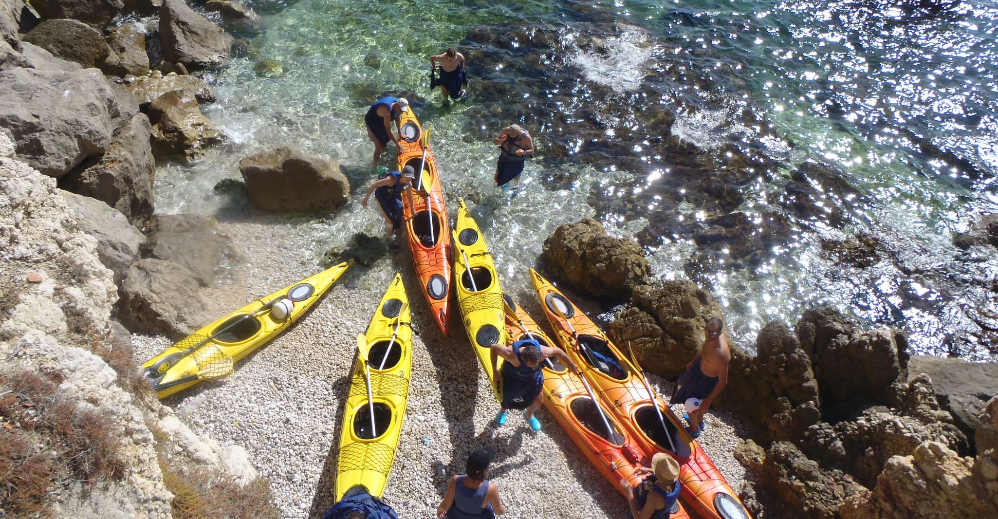 La Ciotat, Parc national des Calanques Visite guidée en kayak - Hizvo