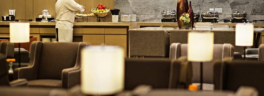 MFM Aéroport international de Macao : Entrée au salon Premium