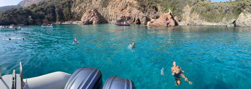Sagone/Cargèse: Scandola Reserve & Girolata Boating Day Trip