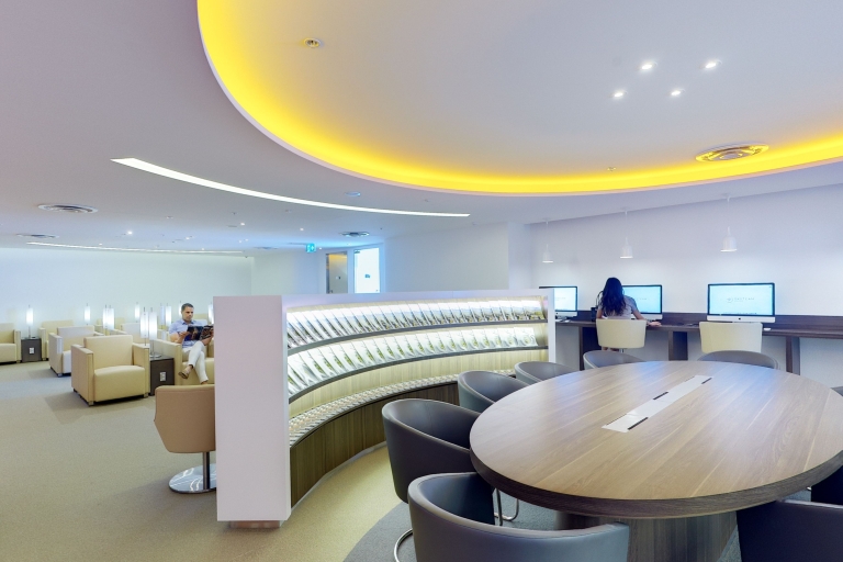 Sydney Airport (SYD): Lounge Access with Food and Drinks Plaza Premium Lounge for 3 Hours