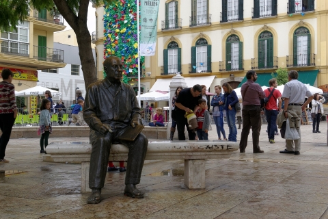 Málaga: recorrido privado por la plaza de la Merced y el centro de la ciudadMálaga: tour privado a pie por la ciudad