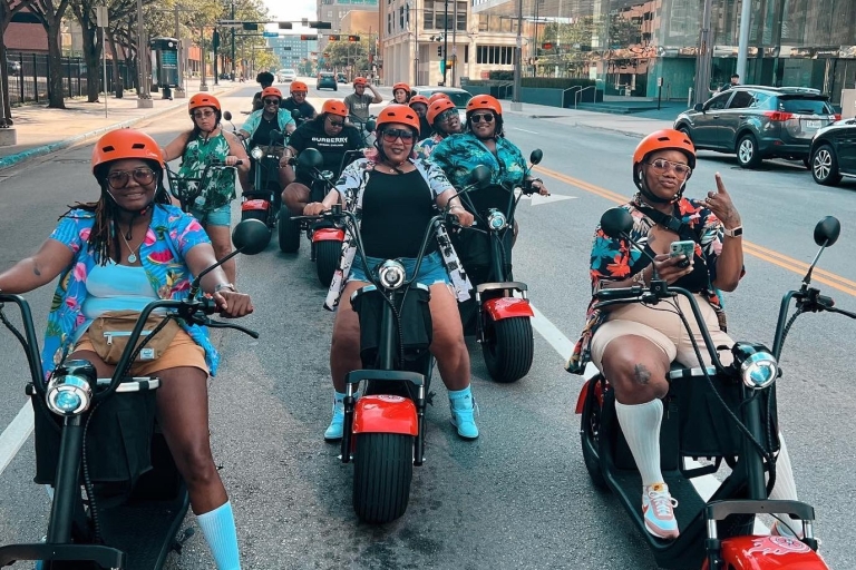 Dallas: visite touristique et historique du centre-ville en scooter électrique