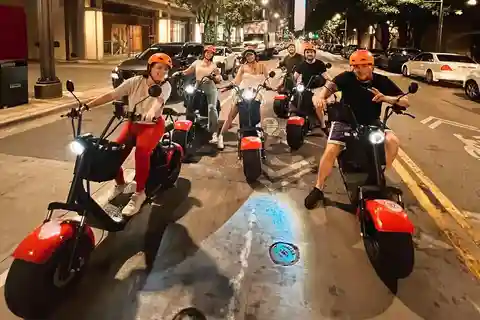 Dallas: Excursão guiada por E-Scooter Sunset Fat Tire
