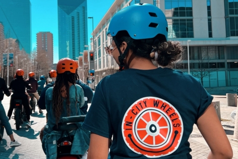 Dallas: recorrido guiado en bicicleta eléctrica al atardecer por el centro