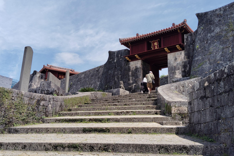 Naha: Shurijo Castle & Tamaudun Guided Walking Tour Morning visit
