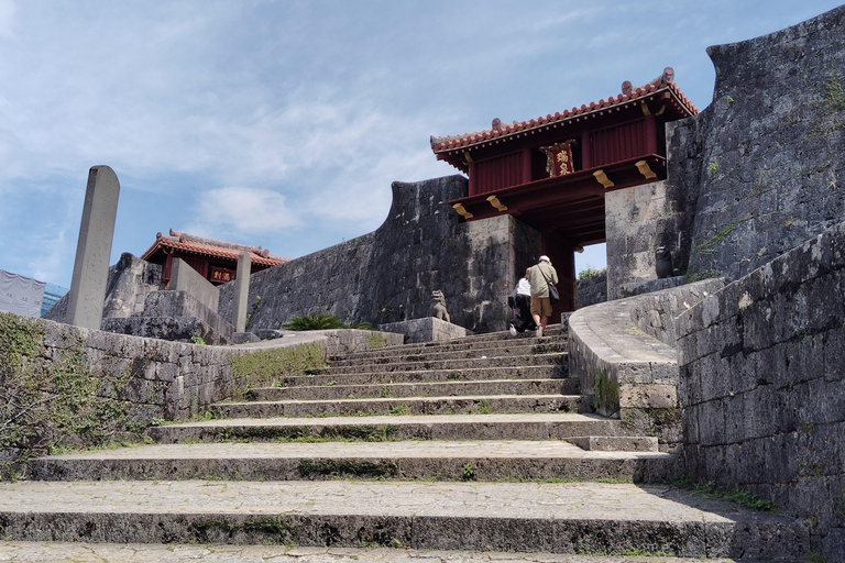 Naha: Shurijo Castle & Tamaudun Guided Walking Tour Morning visit