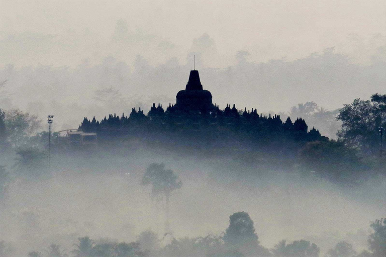 From Yogyakarta: Borobudur Sunrise Half Day Tour with PickupYogyakarta: Setumbu Hill Sunrise and Borobudur Temple Tour